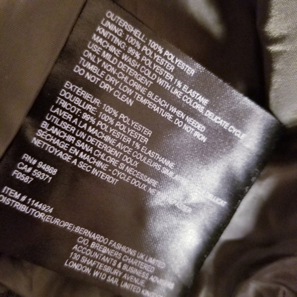 Bernardo | Army Green Long Bomber Jacket Coat - Picture 7 of 8